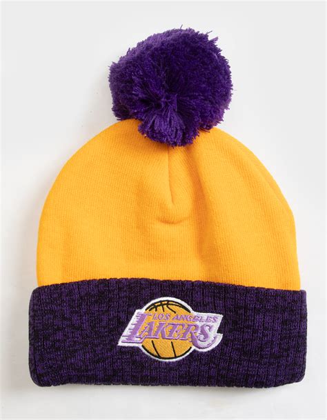 los angeles lakers mitchell and ness|mitchell and ness lakers beanie.